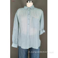 Camicia a maniche lunghe con colletto camicia Ladie